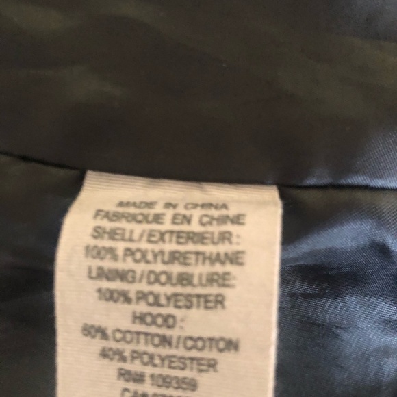 Women’s Black Motorcycle Jacket Size M Faux Leather - Picture 7 of 8